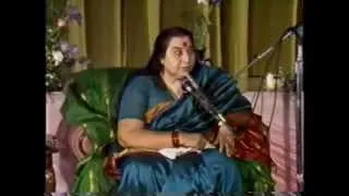 Речь Шри Матаджи перед Пуджа Шри ВишнуМайе 1987 г. - 1 Часть
