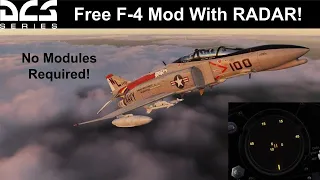Free Standalone F-4 Phantom Mod with Custom RADAR! | DCS World