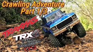 Traxxas Trx4 Ford F150 Crawling Adventure #1 #traxxastrx4 #trx4hightrail #trx4fordf150
