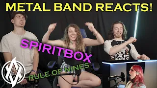 Metal Band Reacts! | Spiritbox - Rule of Nines (Courtney LaPlante Vocal Playthrough) *REUPLOADED*
