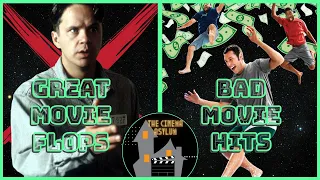 Cinema Asylum Podcast S2 EP6 - Great Movie Bombs vs. Terrible Movie Hits