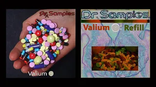 DRx Samples - Valium 1 + 2: Refill (2005) Lo-Fi Instrumental Hip Hop Beats from the Vault Norwich CT