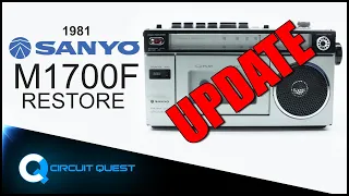 Sanyo M1700 F Restore Project UPDATE!