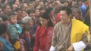 Bhutan's royal wedding frenzy