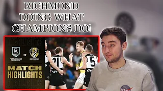 AFL Port Adelaide v Richmond | First Preliminary Final, 2020 | British Reaction