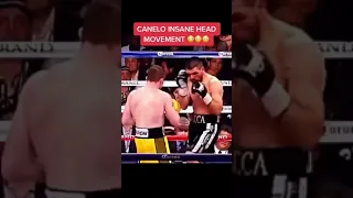 Canelo insane head movement!!! #shorts