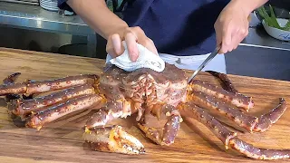 Live King crab cooking、 Wagyu、Sashimi - Japanese food in Taiwan