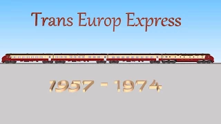 Trans Europ Express ─ TEE ─ 3D Animatie