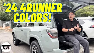 2024 4Runner Colors for ALL Trim Levels!