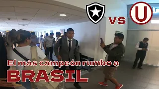 Desde el Aeropuerto - El MÁS CAMPEÓN rumbo a Brasil