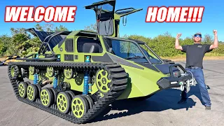 We Bought a RIPSAW TANK!!! 700hp Duramax Powered Tank That Does 70mph! (Very Rare)