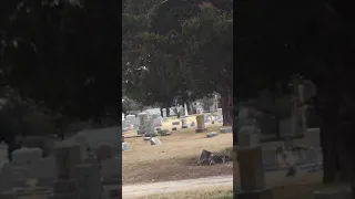Unexplainable Ghost Caught On Camera At Cemetery