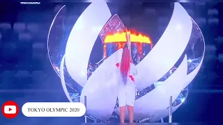 TOKYO OLYMPIC 2020 LIGHTING OF CAULDRON BY NAOMI OSAKA | 東京　オリンピック2020