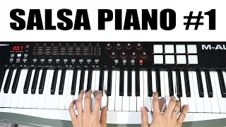 Como Tocar Salsa En Piano / Nivel 1 (Rapido Y Sencillo)