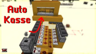 Vollautomatische KASSE in Minecraft | Redstone Tutorial | LEICHT