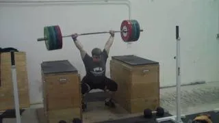 Caleb Ward Jerk + OHS - 190kg