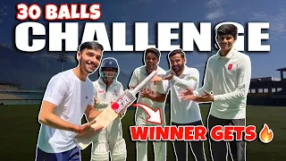 SIX CHALLENGE with SUBSCRIBER😍 | Winner gets NEW CRICKET BAT🏏 | Cricket Cardio Challenge