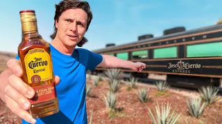 I tried Jose Cuervo's TEQUILA TRAIN in Mexico