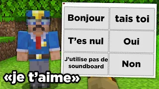 J'ai Trollé Mon Pote avec une SOUNDBOARD sur Minecraft !