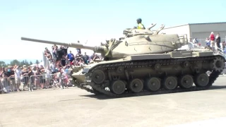 Tankfest northwest 2017 M60 demonstration