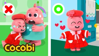 First Day of School Song | Learn Feelings and Emotions | Kids Songs | Cocobi