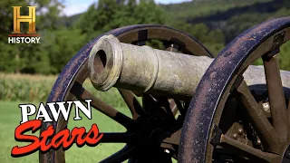 Pawn Stars: EXPLOSIVE DEAL for 18th Century Spanish Cannon (Season 19)