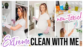 2020 EXTREME CLEAN WITH ME | WHOLE HOUSE CLEANING MOTIVATION! PREGNANT CLEAN WITH ME @BriannaK