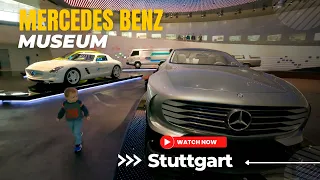 NEW Mercedes-Benz Museum Stuttgart Walk Through 4K