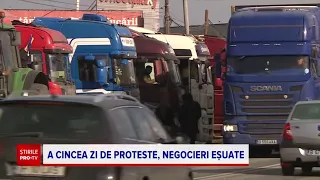 Negocierile de la Ministerul Finanțelor dintre fermieri și transportatori au eșuat