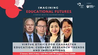 [Imagining Educational Futures] Virtue Ethics for Character Education