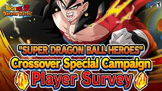 VERY INTERESTING!!! SDBH Crossover Player Survey GET YOUR FREE STONES! | Dragon Ball Z Dokkan Battle