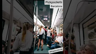 Caterista Pickpocket Taschendiebe Barcelona - Part 2 | MichelBaro | Experte Taschendiebstahl