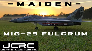 Freewing 80MM Mig-29 Fulcrum | Maiden Flight | Grass Field Ops