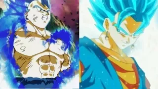 DBZMacky SSBE Vegeta vs Vegito Power Levels (Dragon Ball Super)