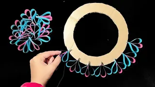 Beautiful Wall Hanging Craft /Paper craft For Home Decoration /Paper Flower wall hanging /Wall Decor