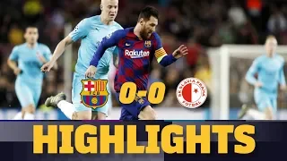 HIGHLIGHTS | Barça 0-0 Slavia Prague