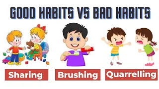 good habits vs bad habits ll should and should not @mujtabakhankidsfun