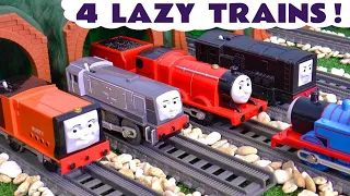 4 Lazy Thomas Toy Trains Stories