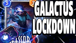 The BEST Galactus Deck I'VE Played! Lockdown Galactus | Infinity Conquest | Marvel Snap
