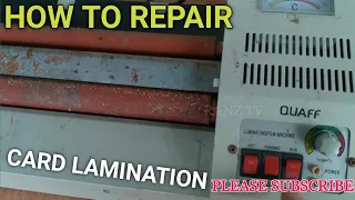 HOW TO REPAIR LAMINATION | TAGALOG