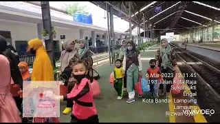 KA Ekspress Rajabasa, KA Babaranjang dan salah satu Prosesi Adat Lampung