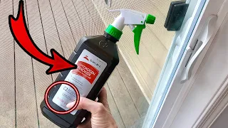 Ingenious HYDROGEN PEROXIDE Window Trick that will TAKE YOU to ANOTHER LEVEL 💥 (cleaning motivation)