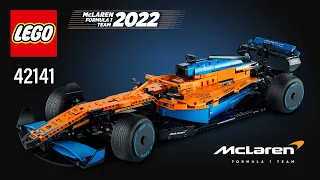 LEGO® Technic™ McLaren Formula 1™ Race Car (42141)[1432 pc] Step-by-Step Building Instructions | TBB