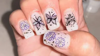 Born Pretty Reflective Butterfly 🦋 | Spring Reflective Nails Design