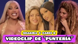 SHAKIRA y CARDI B Revela El Detrás De Cámara De La Canción "PUNTERÍA" en WhatsApp | VÍDEO