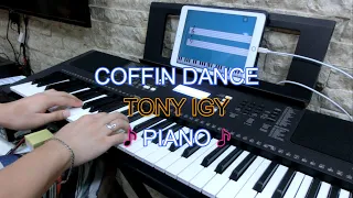 Coffin Dance - Tony Igy [Intermediate III] (Piano) ♪