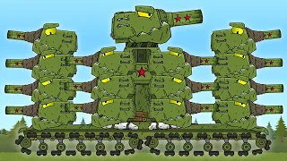 Upgrading the Soviet KV-54 All Series - Cartoons about tanks