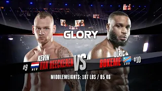 GLORY 74: Kevin van Heeckeren v Ulric Bokeme