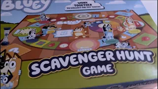 Bluey Scavenger Hunt Game!