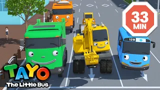 Starke schwere Fahrzeuge sind immer beschäftigt! l Tayo Bus Deutsch folge l Tayo der Kleine Bus